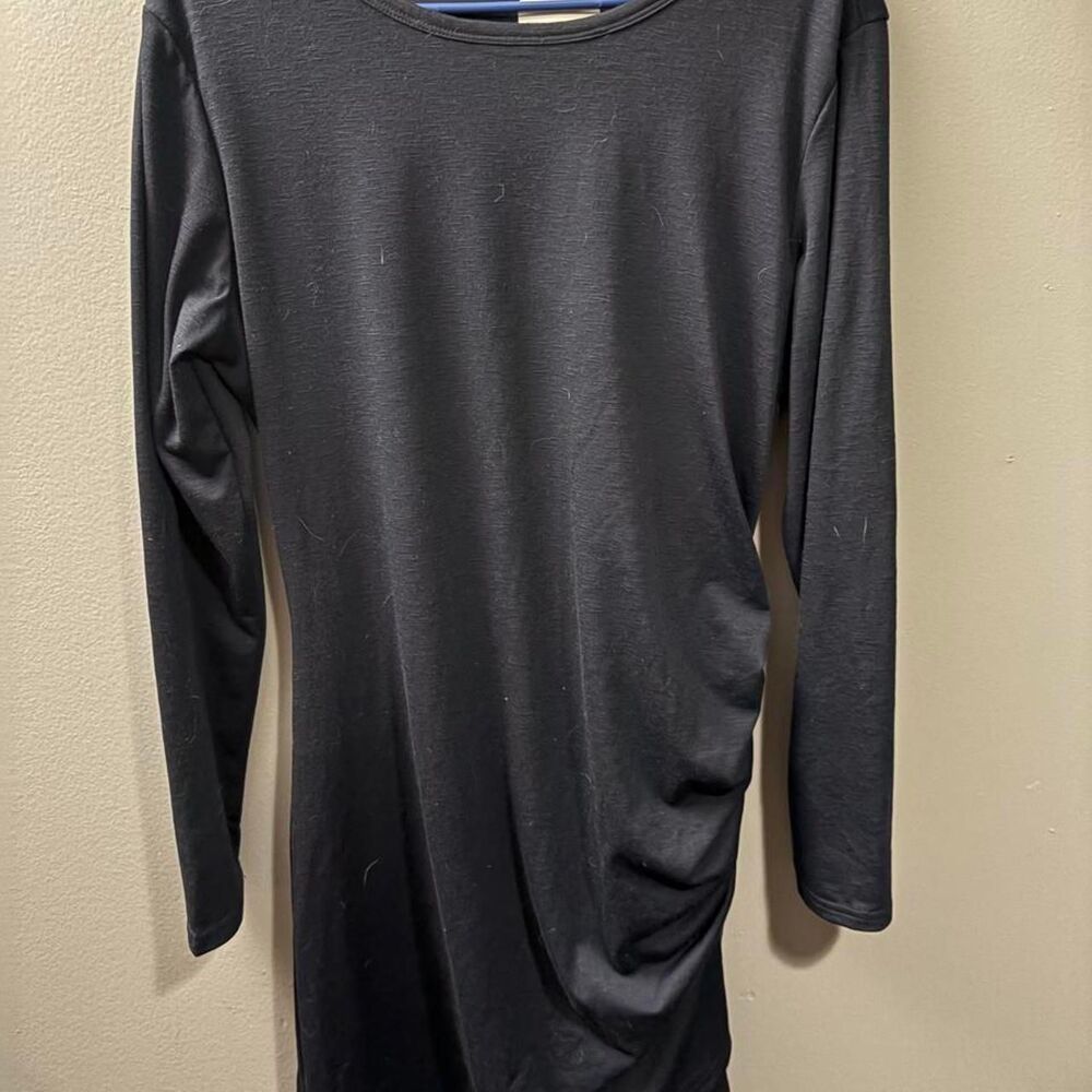 Unbranded Women's Black and Navy Dress